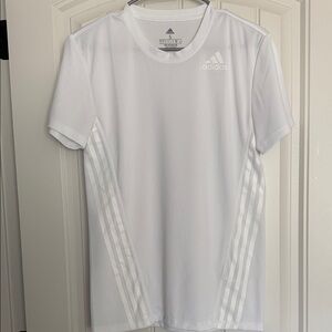 Adidas Primegreen Men’s Small White Performance Soccer Tee